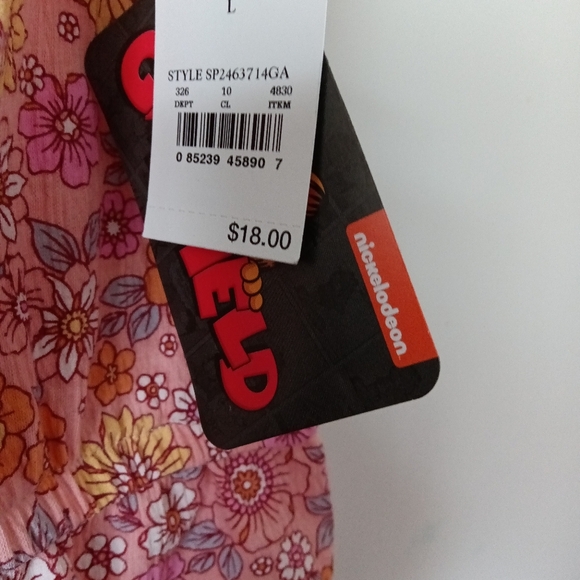 NEW Nickelodeon's Garfield Romper - Picture 3 of 3